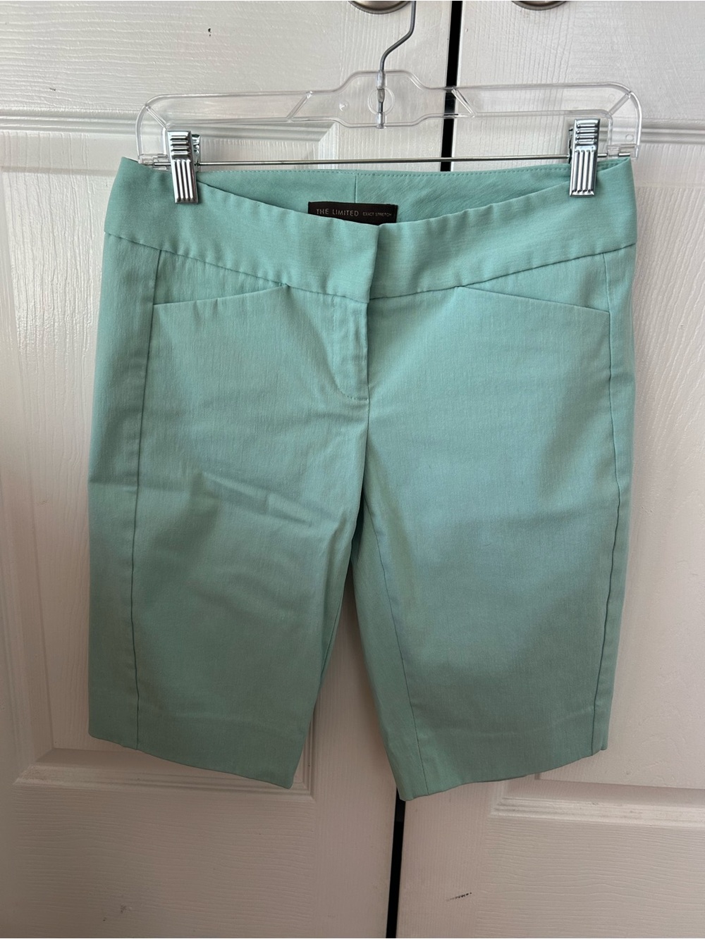 The Limited Mint Green Bermuda Shorts
